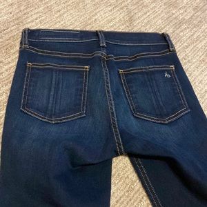 Rag and bone high rise skinny size 24